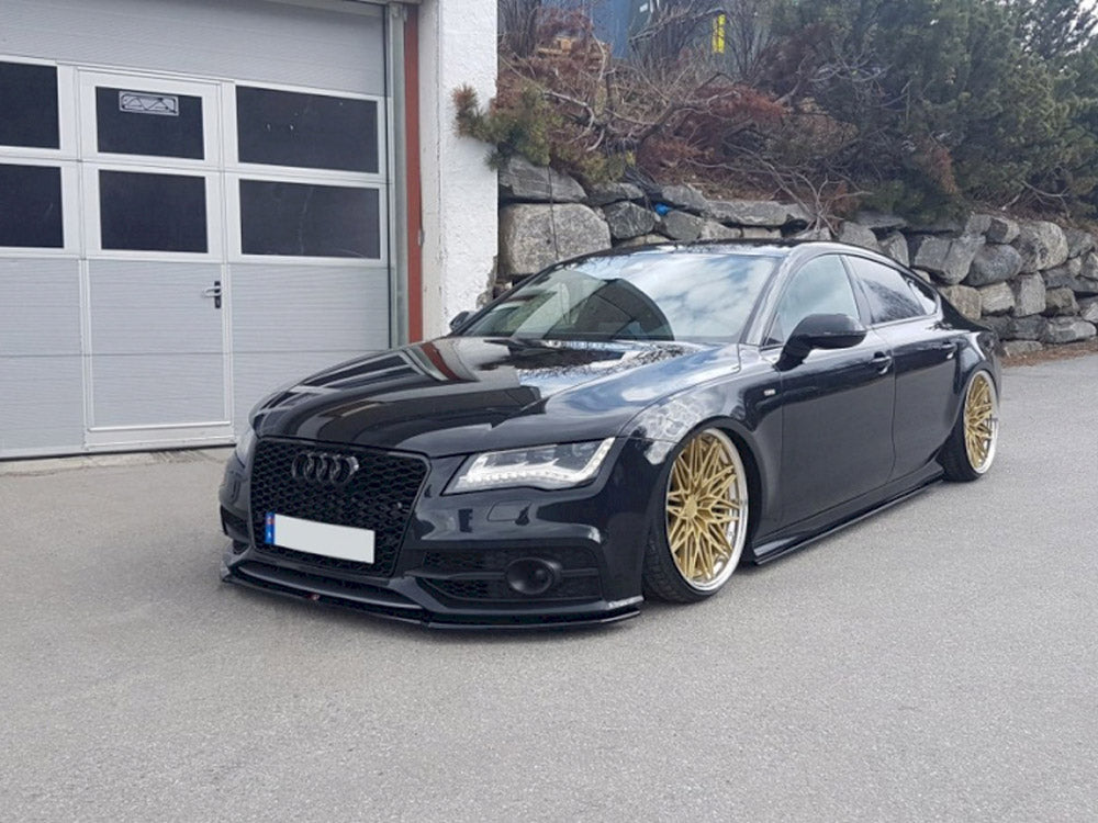 Maxton Design Front Splitter V.1 Audi S7 / A7 S-line C7 (2010-2014)