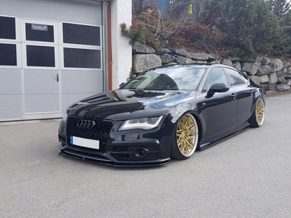 Maxton Design Front Splitter V.1 Audi S7 / A7 S-line C7 (2010-2014)