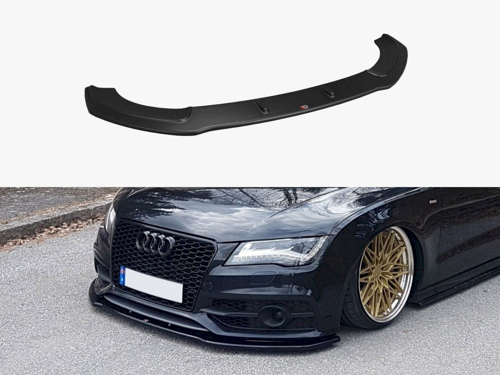 Maxton Design Front Splitter V.2 Audi S7 / A7 S-line C7 (2010-2014)