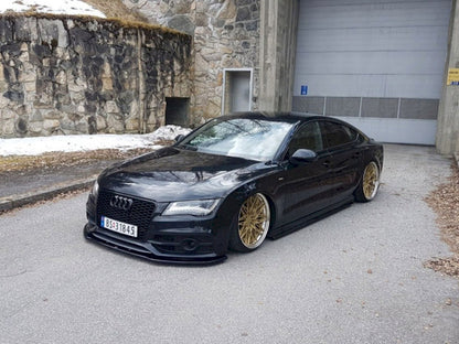 Maxton Design Front Splitter V.2 Audi S7 / A7 S-line C7 (2010-2014)