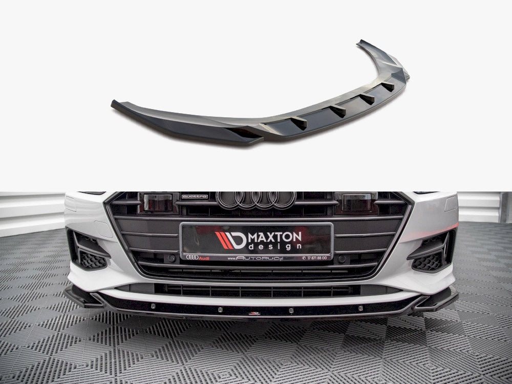 Maxton Design Front Splitter  V.1 Audi A7 C8