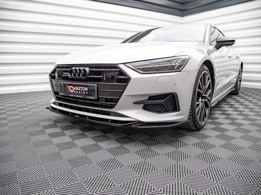 Maxton Design Front Splitter  V.1 Audi A7 C8