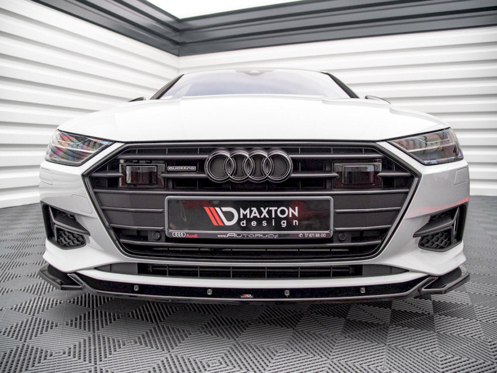 Maxton Design Front Splitter  V.1 Audi A7 C8
