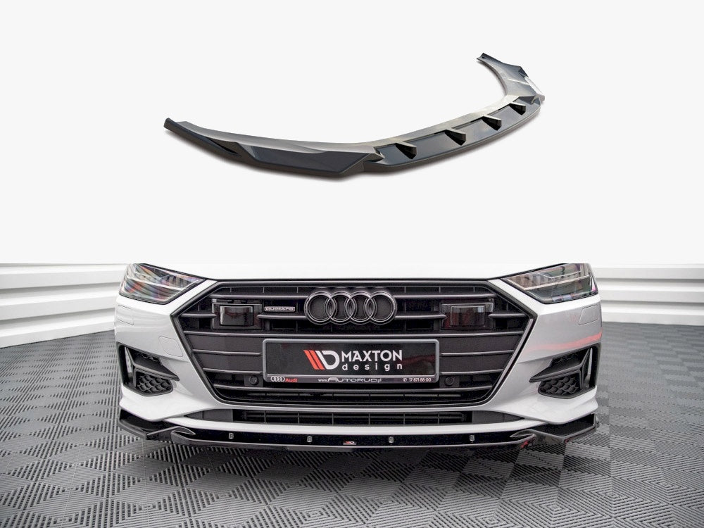 Maxton Design Front Splitter V2 Audi A7 C8 (2018-)