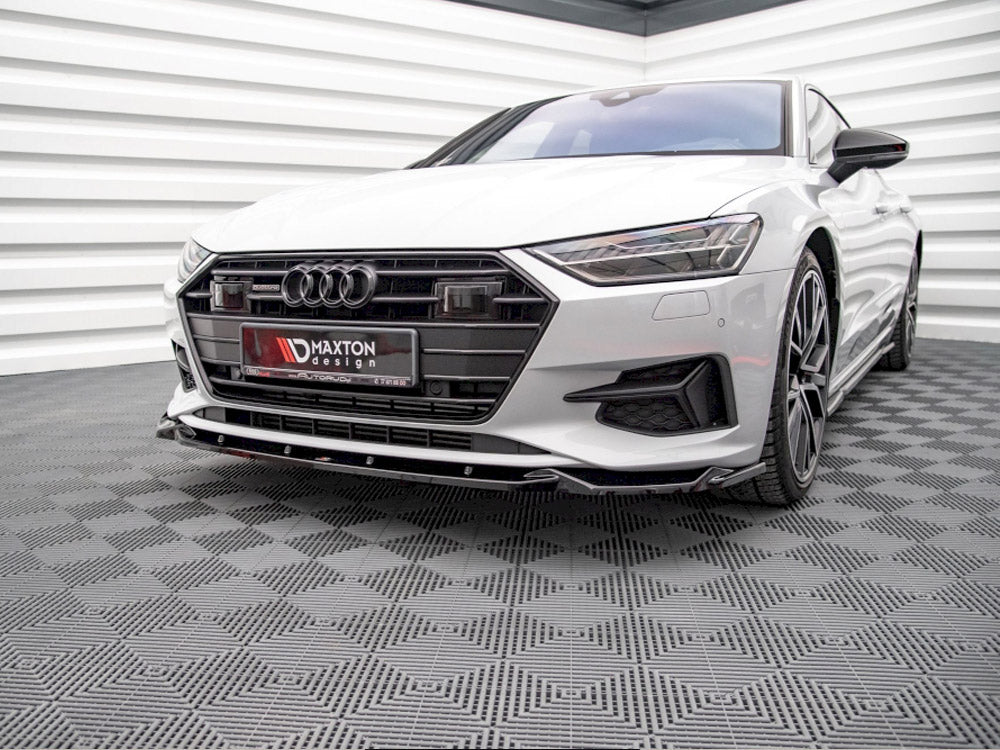 Maxton Design Front Splitter V2 Audi A7 C8 (2018-)