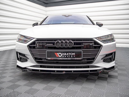 Maxton Design Front Splitter V2 Audi A7 C8 (2018-)