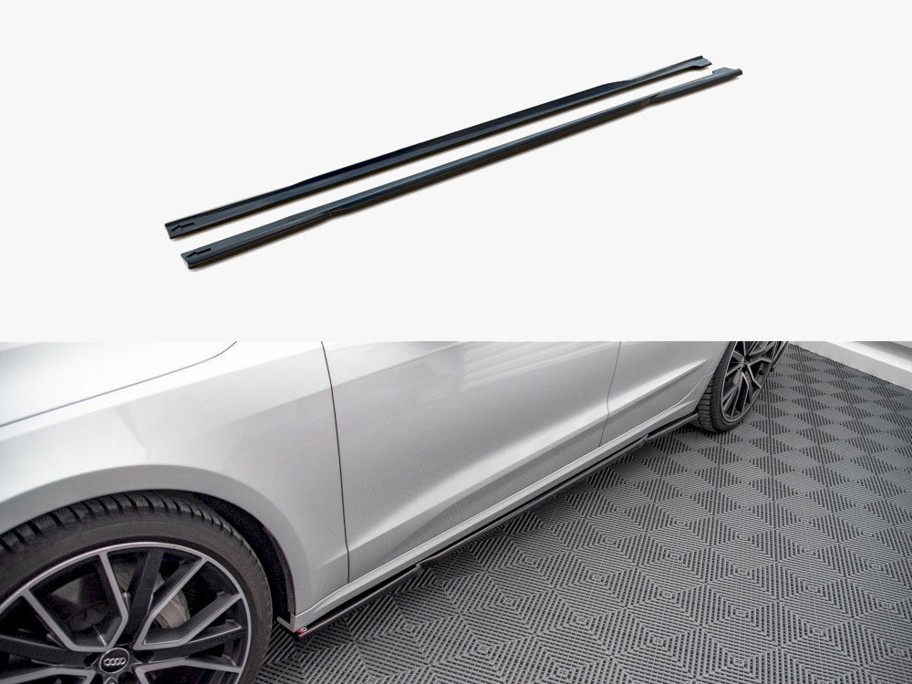 Maxton Design Side Skirts Diffusers Audi A7 C8 (2018-)