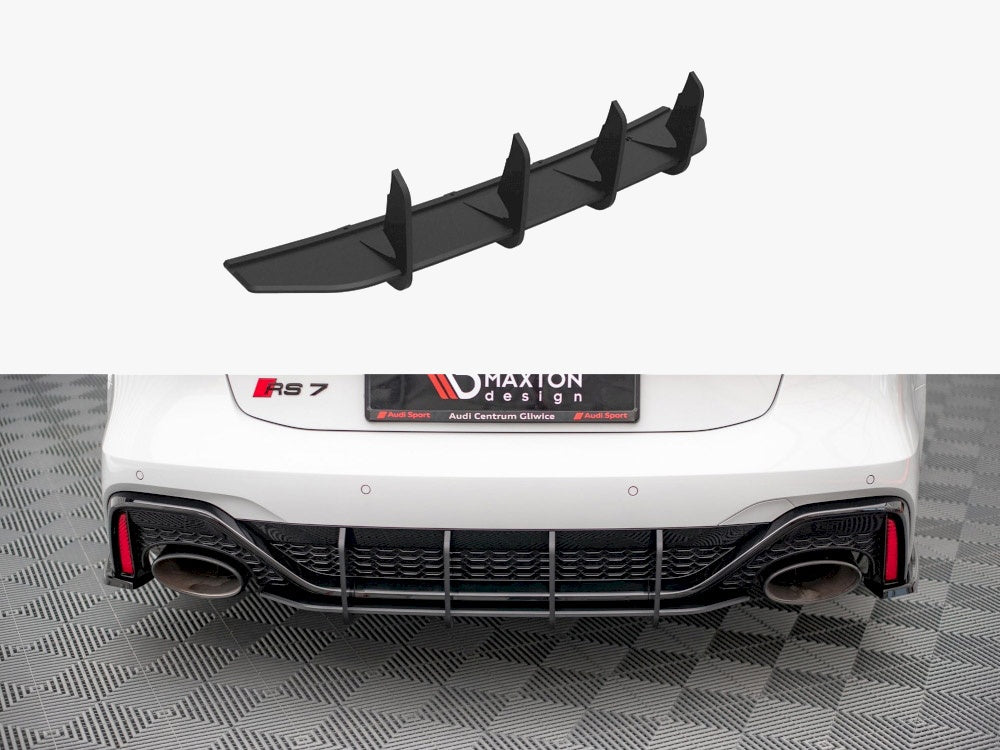 Maxton Design Street PRO Rear Diffuser Audi RS7 C8 / RS6 C8