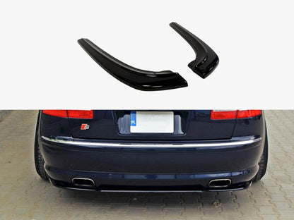 Maxton Design Rear Side Splitters Audi S8 D3 - Carbon Look