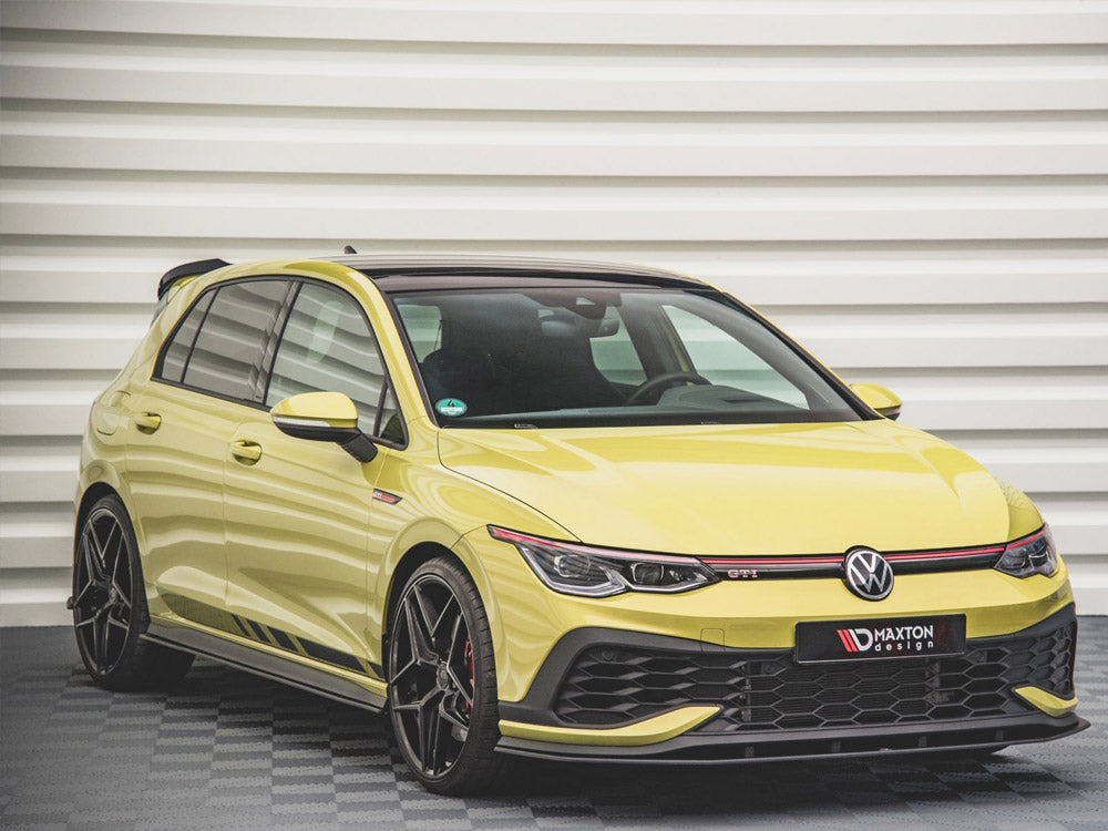 Maxton Design Street PRO Front Splitter VW Golf 8 GTI Clubsport