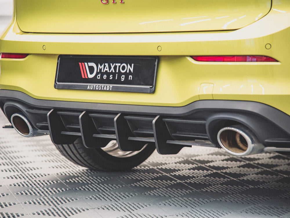 Maxton Design Street PRO Rear Diffuser V.1 VW Golf 8 GTI Clubsport