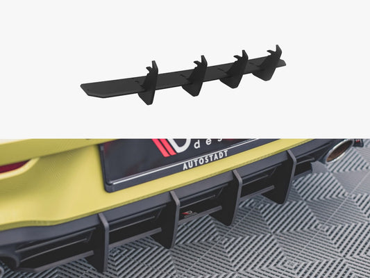 Maxton Design Street PRO Rear Diffuser V.2 VW Golf 8 GTI Clubsport