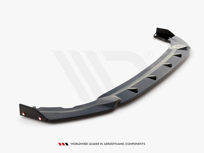 Maxton Design Front Splitter V.1 + Flaps VW Golf 8 GTI Clubsport