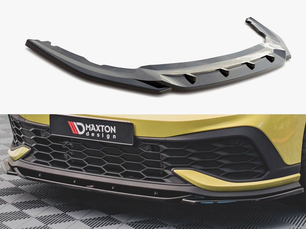 Maxton Design Front Splitter V.2 VW Golf 8 GTI Clubsport