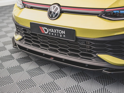 Maxton Design Front Splitter V.2 VW Golf 8 GTI Clubsport