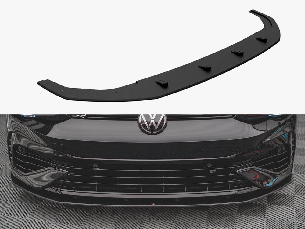 Maxton Design Street PRO Front Splitter VW Golf R Mk8