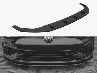 Maxton Design Street PRO Front Splitter VW Golf R Mk8