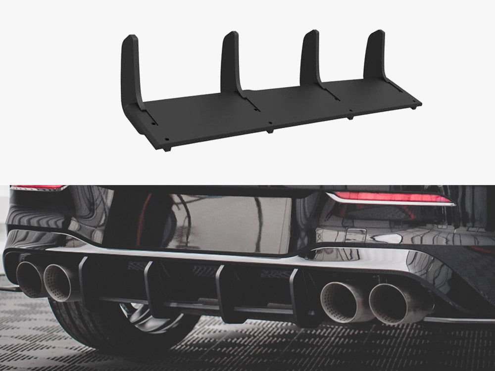 Maxton Design Street PRO Rear Diffuser VW Golf R Mk8