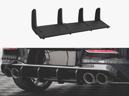 Maxton Design Street PRO Rear Diffuser VW Golf R Mk8