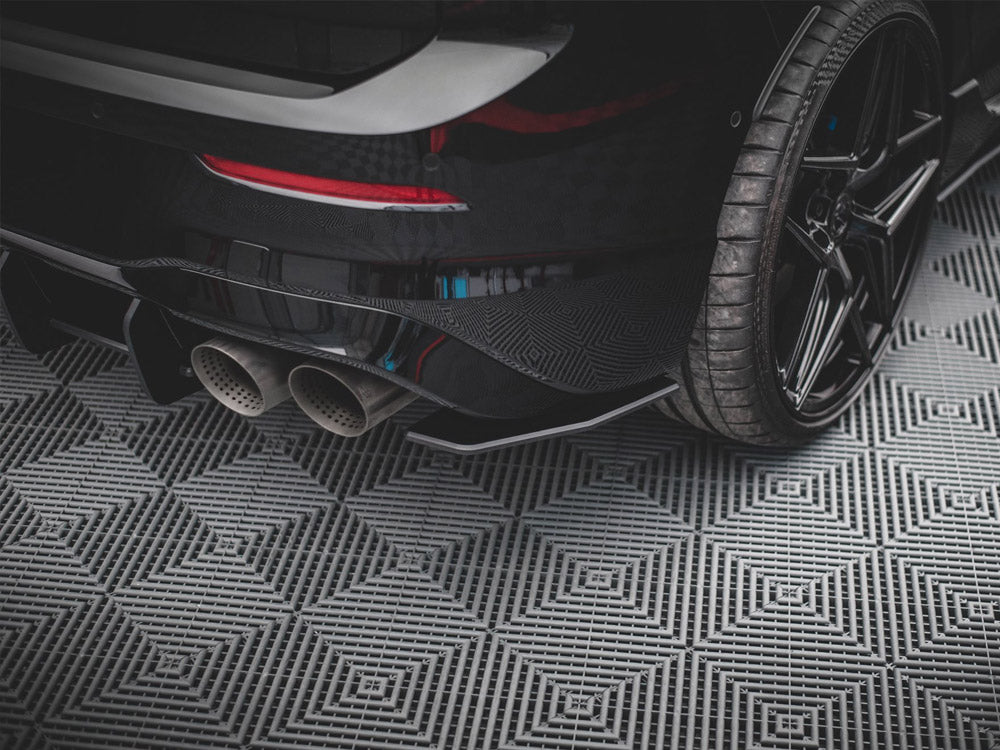 Maxton Design Street PRO Rear Side Splitters VW Golf R Mk8