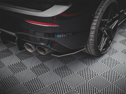 Maxton Design Street PRO Rear Side Splitters VW Golf R Mk8