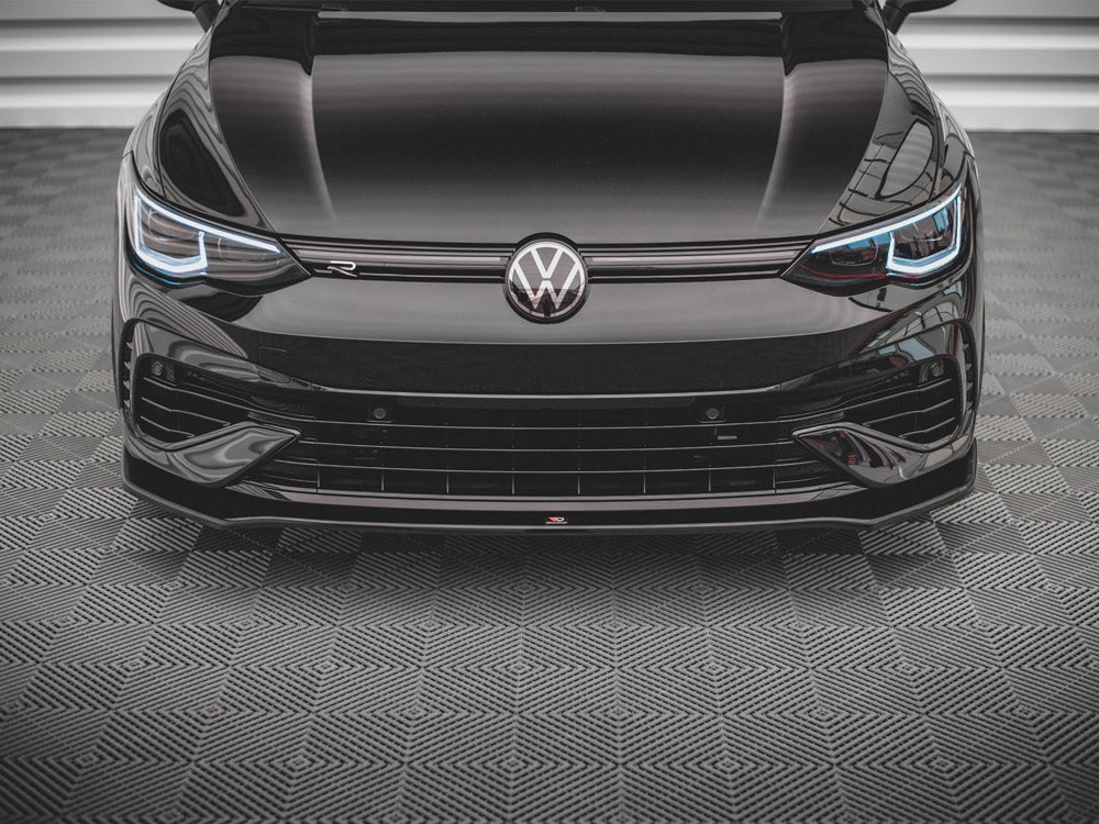 Maxton Design Front Splitter V.3 VW Golf R Mk8