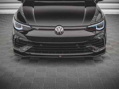 Maxton Design Front Splitter V.3 VW Golf R Mk8