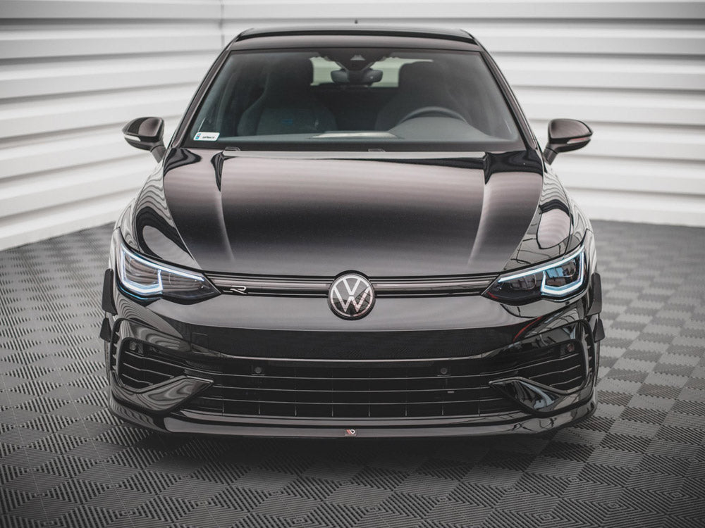 Maxton Design Front Splitter V.5 VW Golf R Mk8