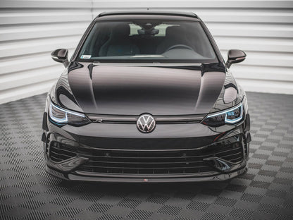 Maxton Design Front Splitter V.5 VW Golf R Mk8