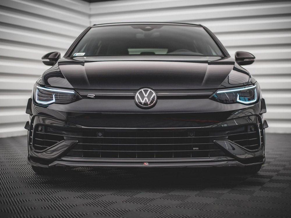 Maxton Design Front Splitter V.6 VW Golf R Mk8