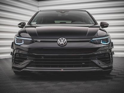Maxton Design Front Splitter V.6 VW Golf R Mk8