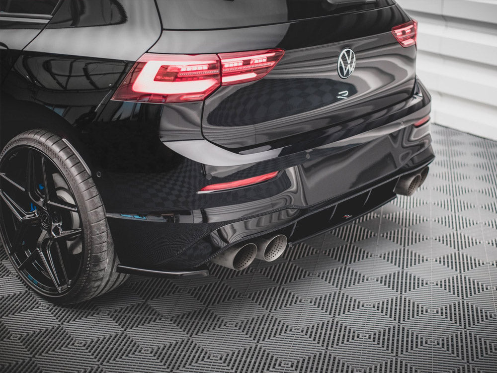 Maxton Design Rear Splitter Volkswagen Golf R Mk8