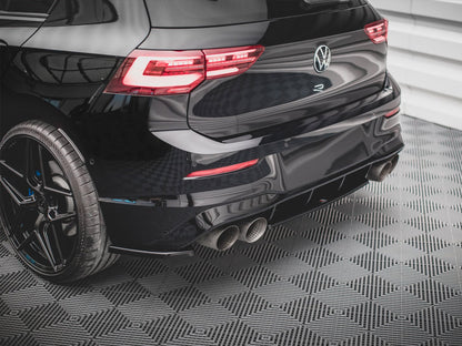 Maxton Design Rear Splitter Volkswagen Golf R Mk8
