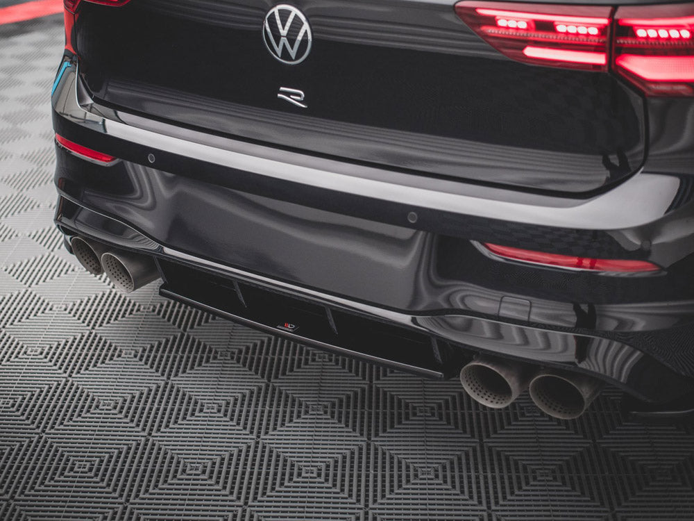 Maxton Design Rear Splitter Volkswagen Golf R Mk8