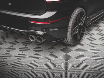 Maxton Design Rear Side Splitters V.3 VW Golf R Mk8