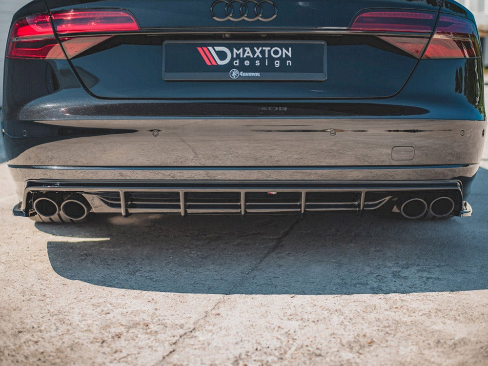 Maxton Design Rear Valance Audi S8 D4 Facelift (2015-2017)