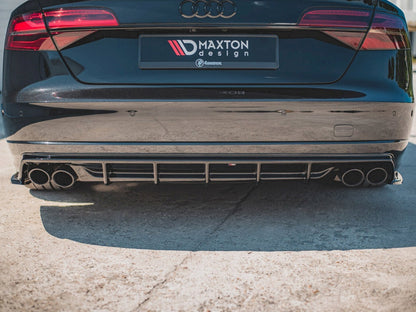 Maxton Design Rear Valance Audi S8 D4 Facelift (2015-2017)