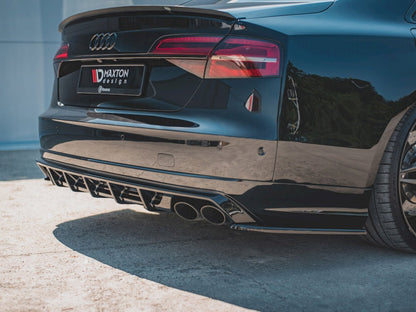 Maxton Design Rear Side Splitters V.2 Audi S8 D4 Facelift (2015-2017)
