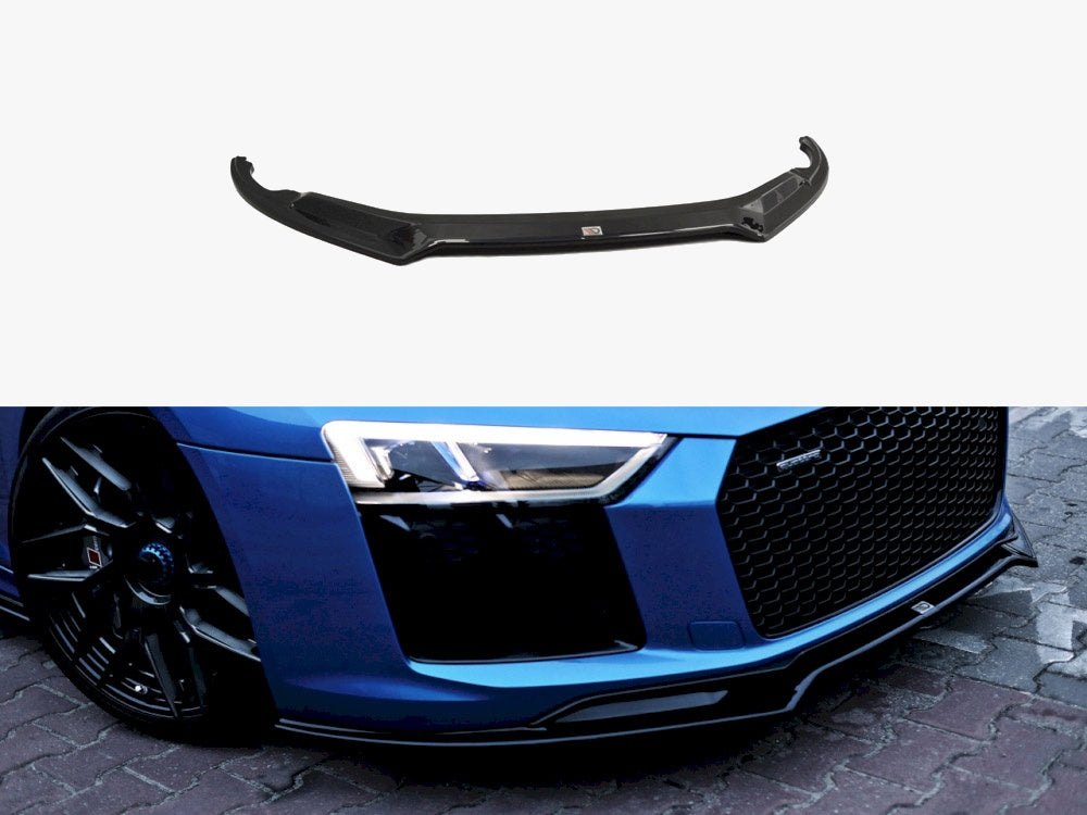 Maxton Design Front Splitter V.2 Audi R8 Mk2 (2015-2017)