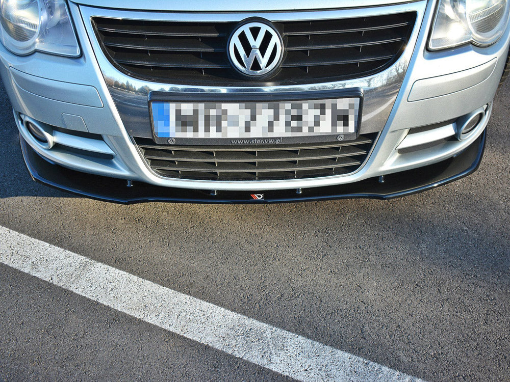 Maxton Design Front Splitter V.1 VW EOS - Carbon Look