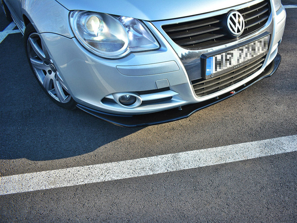 Maxton Design Front Splitter V.1 VW EOS - Carbon Look