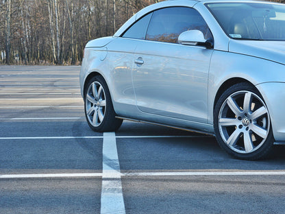 Maxton Design Side Skirts Diffusers VW EOS - Carbon Look