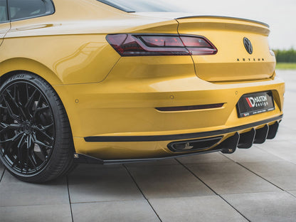 Maxton Design Street PRO Rear Diffuser + Flaps VW Arteon R-Line