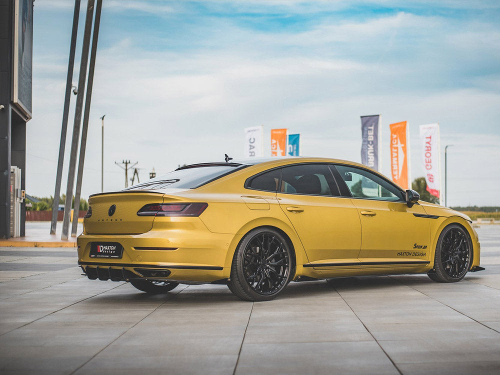 Maxton Design Street PRO Rear Diffuser + Flaps VW Arteon R-Line