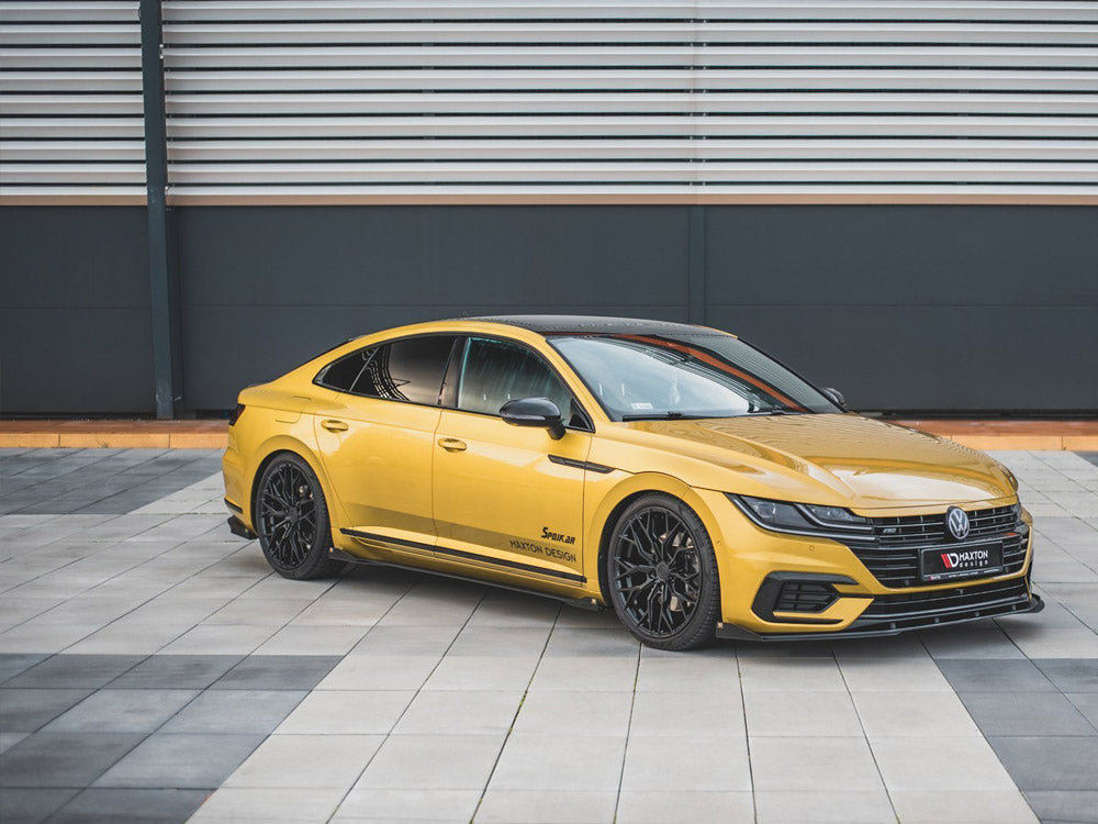 Maxton Design Street PRO Side Skirts Diffusers + Flaps VW Arteon R-Line
