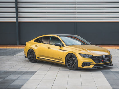Maxton Design Street PRO Side Skirts Diffusers + Flaps VW Arteon R-Line