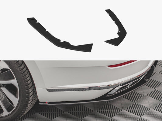 Maxton Design Street PRO Rear Side Splitters VW Arteon R-line Facelift (2020-)