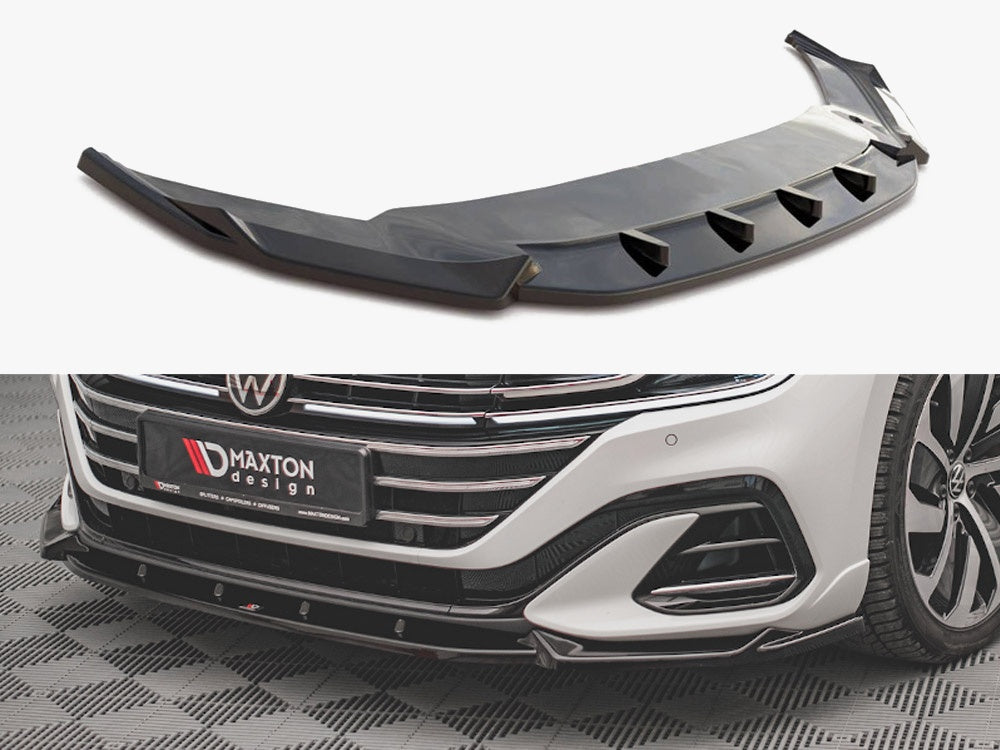 Maxton Design Front Splitter V.1 VW Arteon R-line Facelift (2020-)