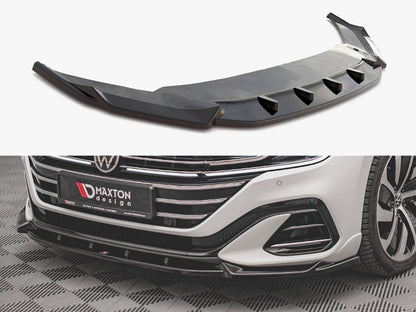 Maxton Design Front Splitter V.1 VW Arteon R-line Facelift (2020-)