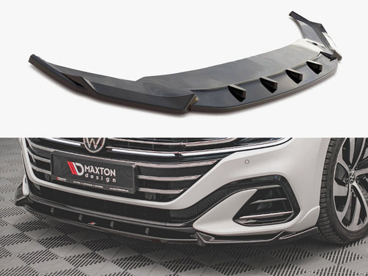 Maxton Design Front Splitter V.1 VW Arteon R-line Facelift (2020-)